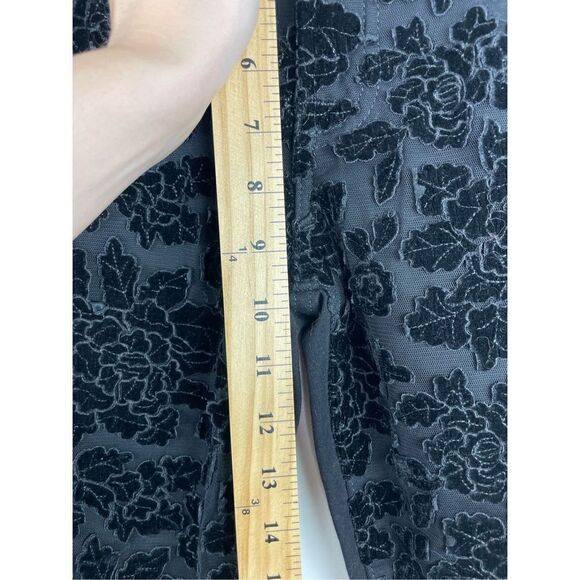 7 for All Mankind Mid-Rise Embellished Floral Ankle Skinny Jeans Size 28 - Picture 9 of 13